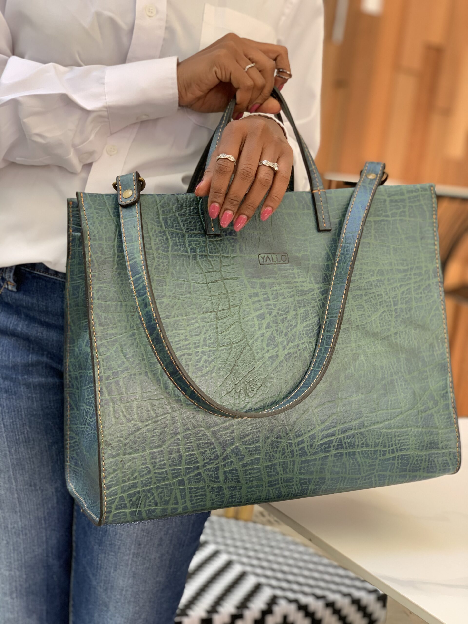 Mutei print (Emerald) - Image 2